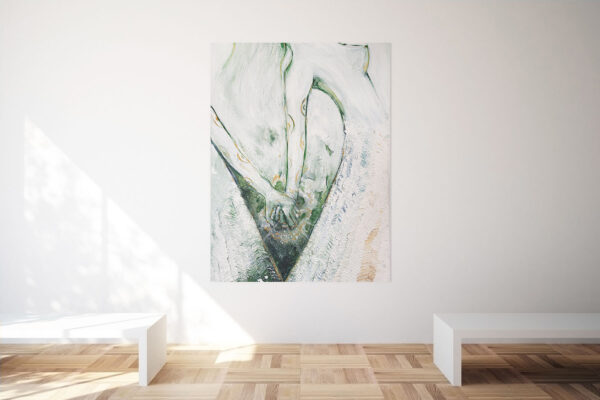 Obraz do wnętrz Fluoryt. Aleksandra Troczyńska - malarka do wnętrz