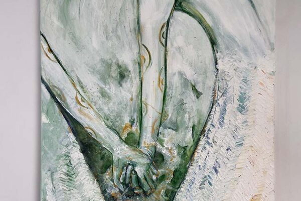 Obraz do wnętrz Fluoryt. Aleksandra Troczyńska - malarka do wnętrz